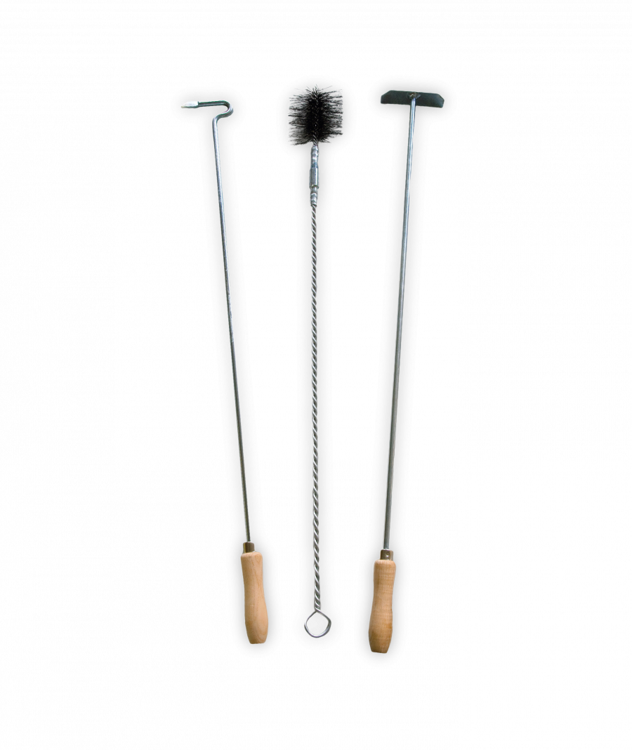 Kotlový čistící set 3dílný, délka 560 mm